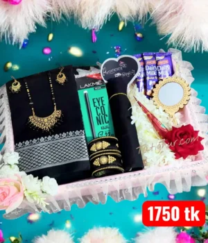 ব্লাক সুতি ১৪ হাতের শাড়ি-  প্রিমিয়াম প্যাকে😍Best cotton tangailer tater saree.