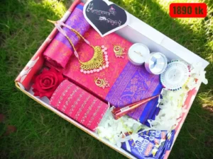 কান্ঞিবরন কাতান সফ্ট সিল্ক বেনারসি শাড়ি🥰প্রিমিয়াম শাড়ি কম্বো