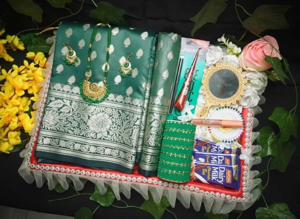স্পেশাল কাতান পরীমণি গিফট শাড়ি কম্বো SC-88