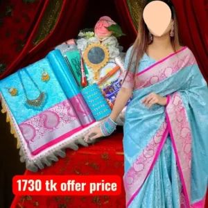 Kanjivaram Saree  Saree Combo Gift set - For your wife